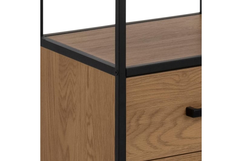 Hartsoe Bokhylle 42 cm i Eik - Brun - Oppbevaring - Hylle - Bokhylle