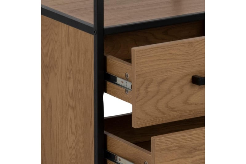 Hartsoe Bokhylle 42 cm i Eik - Brun - Oppbevaring - Hylle - Bokhylle