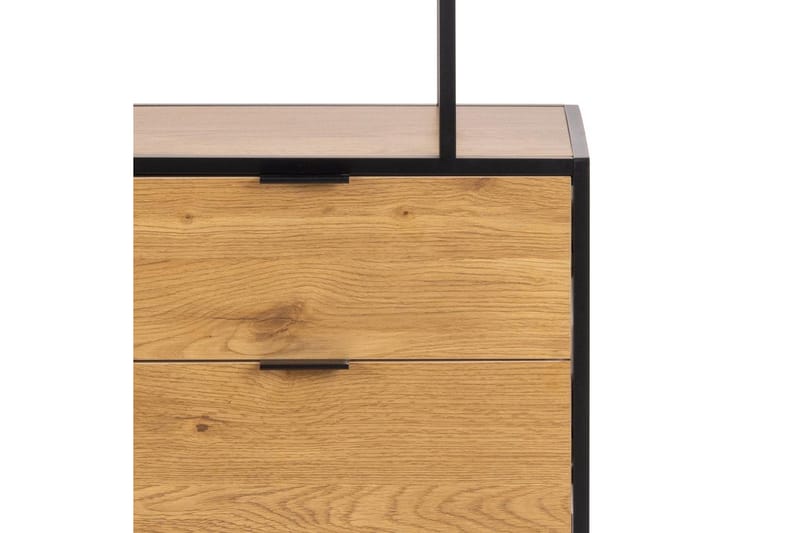 Hartsoe Bokhylle 77 cm i Eik - Brun - Oppbevaring - Hylle - Bokhylle