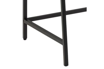 Hartsoe Bokhylle 77 cm i Metall med Treplate - Svart|Beige - Oppbevaring - Hylle - Bokhylle