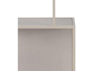 Hartsoe Bokhylle 77 cm i Metall - Sandbeige - Oppbevaring - Hylle - Bokhylle