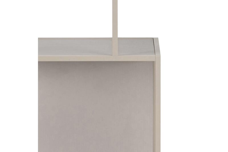 Hartsoe Bokhylle 77 cm i Metall - Sandbeige - Oppbevaring - Hylle - Bokhylle