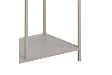 Hartsoe Bokhylle 77 cm i Metall - Sandbeige - Oppbevaring - Hylle - Bokhylle