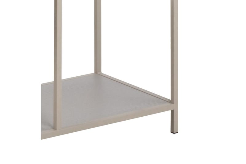 Hartsoe Bokhylle 77 cm i Metall - Sandbeige - Oppbevaring - Hylle - Bokhylle
