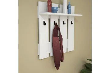 Casaluce Hattehylle 70x18 cm - Hvit - Oppbevaring - Hylle - Hattehylle