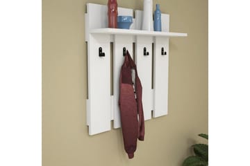 Casaluce Hattehylle 70x18 cm - Hvit - Oppbevaring - Hylle - Hattehylle