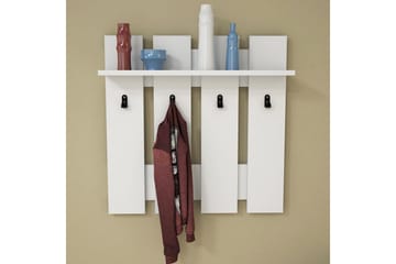 Casaluce Hattehylle 70x18 cm - Hvit - Oppbevaring - Hylle - Hattehylle