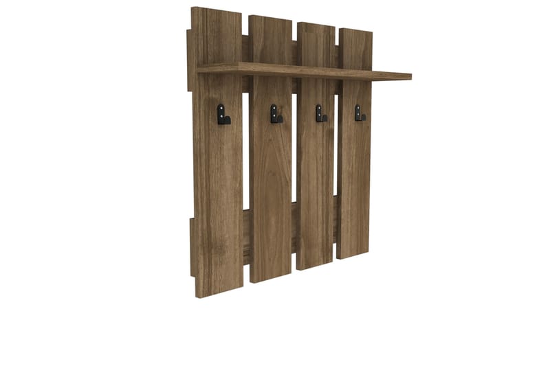 Casaluce Hattehylle 70x18 cm - Mørkebrun - Oppbevaring - Hylle - Hattehylle