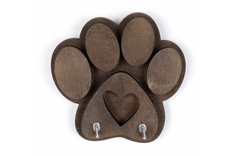 Chouchou Hattehylle 17x4 cm - Brun - Oppbevaring - Hylle - Hattehylle