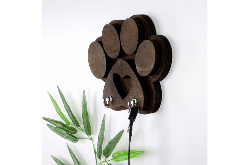 Chouchou Hattehylle 17x4 cm - Brun - Oppbevaring - Hylle - Hattehylle