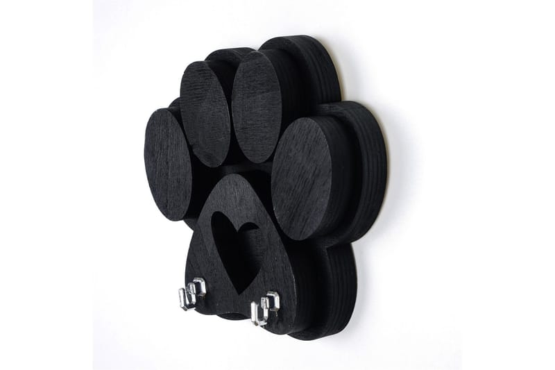 Chouchou Hattehylle 17x4 cm - Svart - Oppbevaring - Hylle - Hattehylle