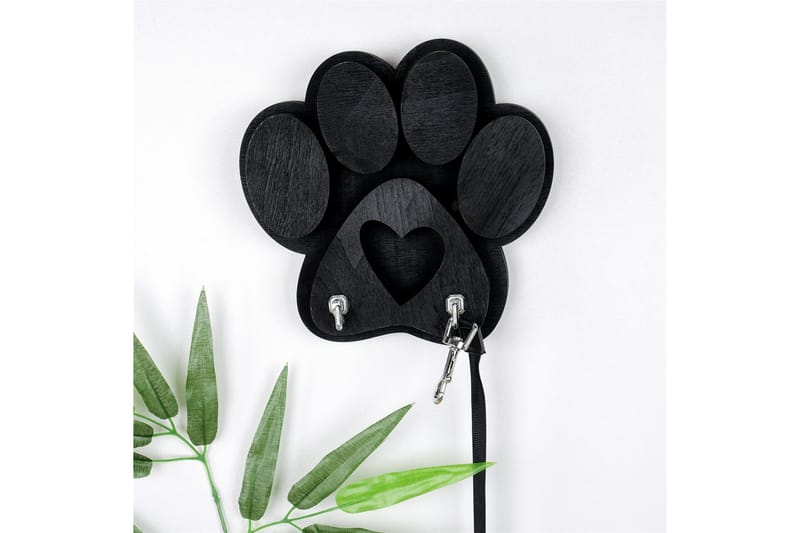 Hattehylle Furbaby 17x4 cm - Svart - Oppbevaring - Hylle - Hattehylle