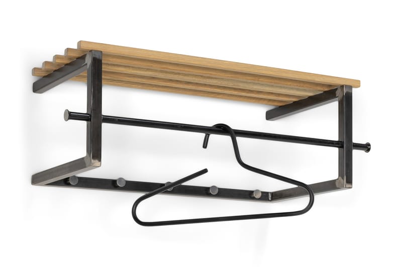 Hattehylle Javli 76 cm - Svart - Entreoppbevaring - Hattehylle