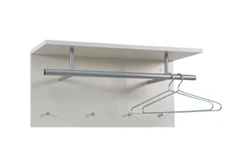 Klackbo Hattehylle 72 cm - Hvit/Høyblank - Oppbevaring - Hylle - Hattehylle