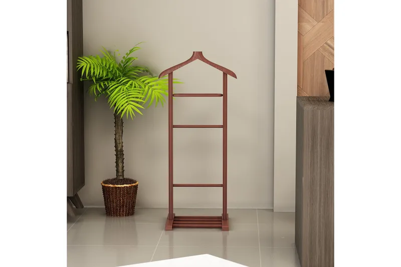 Pega Tek Hattehylle 46x34 cm - Brun - Oppbevaring - Kles oppbevaring - Kleshengere & knaggrekker - Herrebetjent