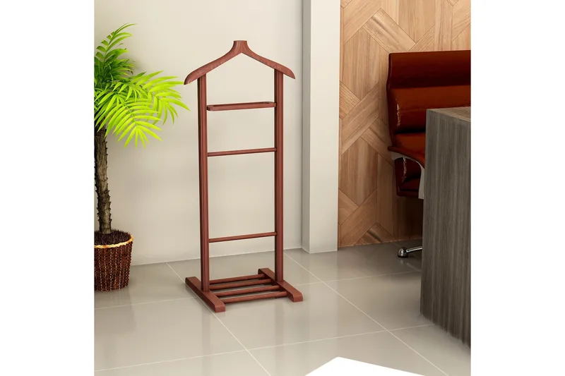 Pega Tek Hattehylle 46x34 cm - Brun - Oppbevaring - Kles oppbevaring - Kleshengere & knaggrekker - Herrebetjent