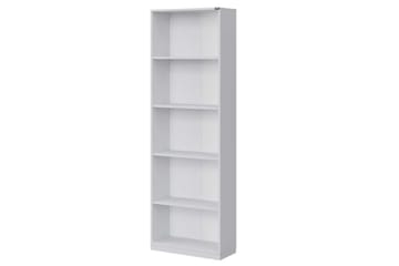 Hemani Bokhylle 64 cm i Lakkert Tre - Hvit - Oppbevaring - Hylle - Bokhylle