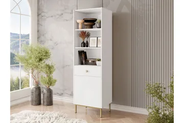 Hermann Bokhylle 54 cm - Hvit - Oppbevaring - Hylle - Bokhylle