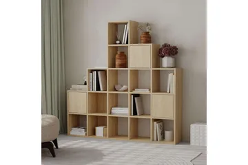 Hideo Bokhylle 150,8 cm - Brun/Eik - Oppbevaring - Hylle - Bokhylle