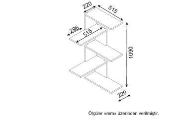 Canitor Vegghylle - Oppbevaring - Hylle - Hjørnehylle