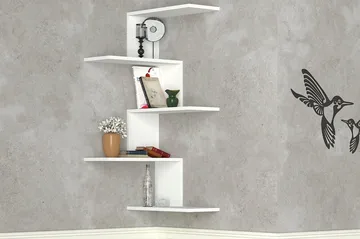 Canitor Vegghylle - Oppbevaring - Hylle - Hjørnehylle