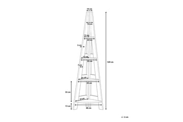Solo Hylle 48 cm - tre/natur - Oppbevaring - Hylle - Hjørnehylle