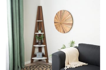 Solo Hylle 48 cm - tre/natur - Oppbevaring - Hylle - Hjørnehylle