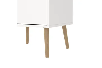 Hostafranc Bokhylle 50,2 cm - Hvit - Oppbevaring - Hylle - Bokhylle