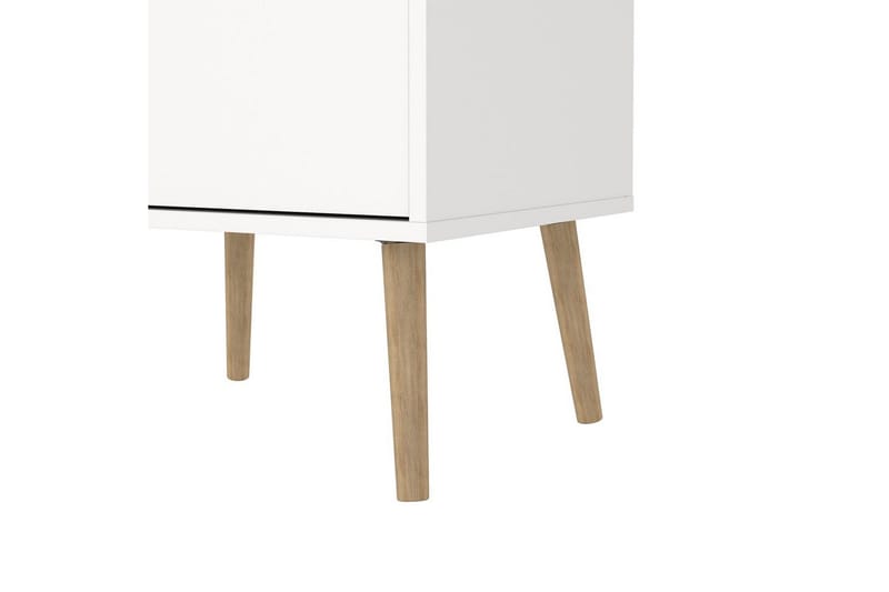 Hostafranc Bokhylle 50,2 cm - Hvit - Oppbevaring - Hylle - Bokhylle