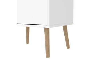 Hostafranc Bokhylle 50,2 cm - Hvit - Oppbevaring - Hylle - Bokhylle