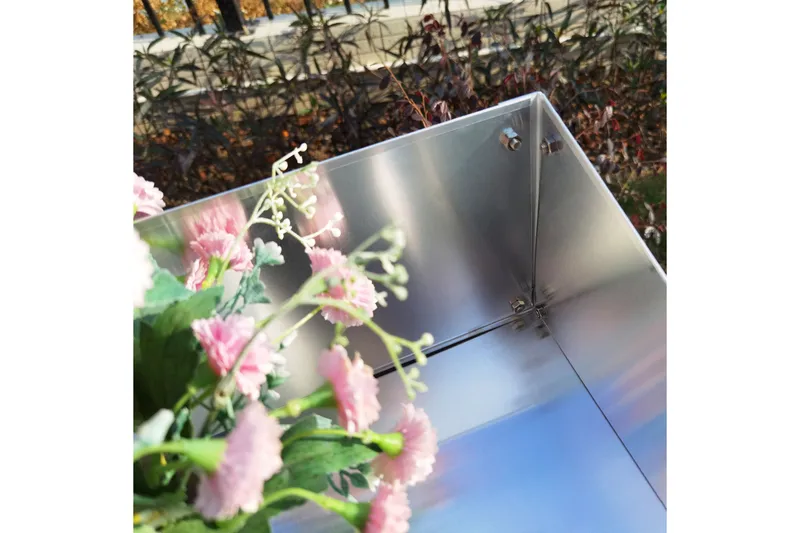 Drivhushylle 56x56x92 cm - Sølv - Oppbevaring - Hylle - Hagehylle