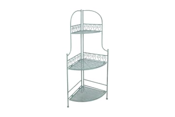 Hjørnehylle Mint 49x34x118 cm Antikkgrønn - Oppbevaring - Hylle - Hagehylle