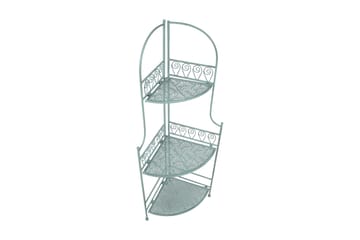 Hjørnehylle Mint 49x34x118 cm Antikkgrønn - Oppbevaring - Hylle - Hagehylle