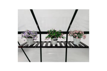 Vegghengt hylle 126x30,5x3 cm - Svart - Oppbevaring - Hylle - Hagehylle