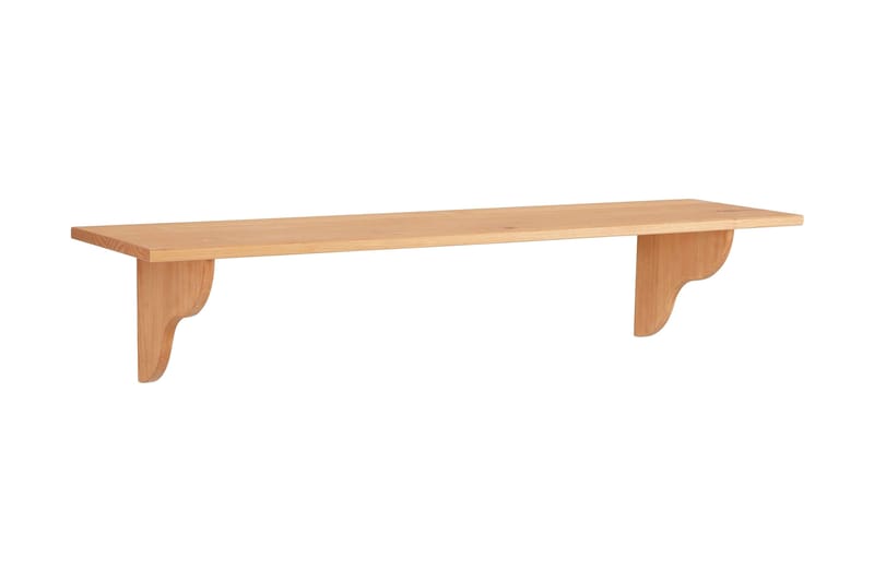 Ayala Hylle 120 cm, Lysebrun