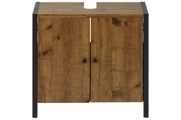 Brayden Tvättställ 60 cm - Brun/Svart - Oppbevaring - Oppbevaring til baderom - Servantskap & kommode