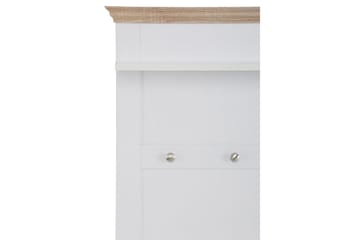 Dareia Hylle 80 cm - Hvit / Brun - Oppbevaring - Kles oppbevaring - Kleshengere & knaggrekker - Klestativ