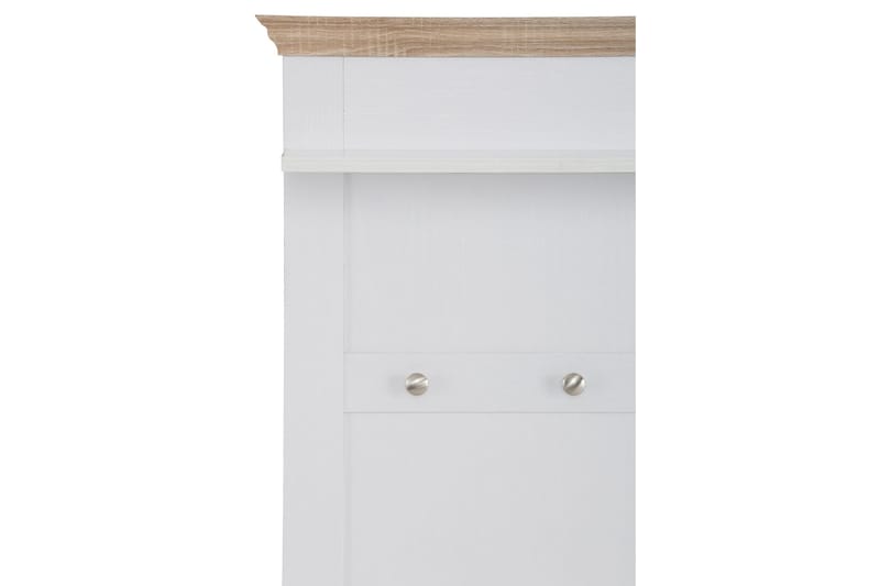 Dareia Hylle 80 cm - Hvit / Brun - Oppbevaring - Kles oppbevaring - Kleshengere & knaggrekker - Klestativ