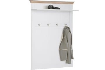 Dareia Hylle 80 cm - Hvit / Brun - Oppbevaring - Kles oppbevaring - Kleshengere & knaggrekker - Klestativ