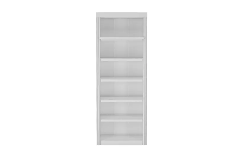 Minturn Bokhylle 82,5 cm - Hvit - Oppbevaring - Hylle - Bokhylle