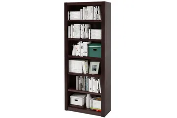 Minturn Bokhylle 82,5 cm i Mørkt Tre - Espresso - Oppbevaring - Hylle - Bokhylle