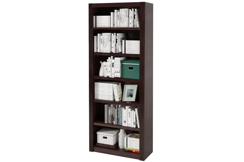 Minturn Bokhylle 82,5 cm i Mørkt Tre - Espresso - Oppbevaring - Hylle - Bokhylle