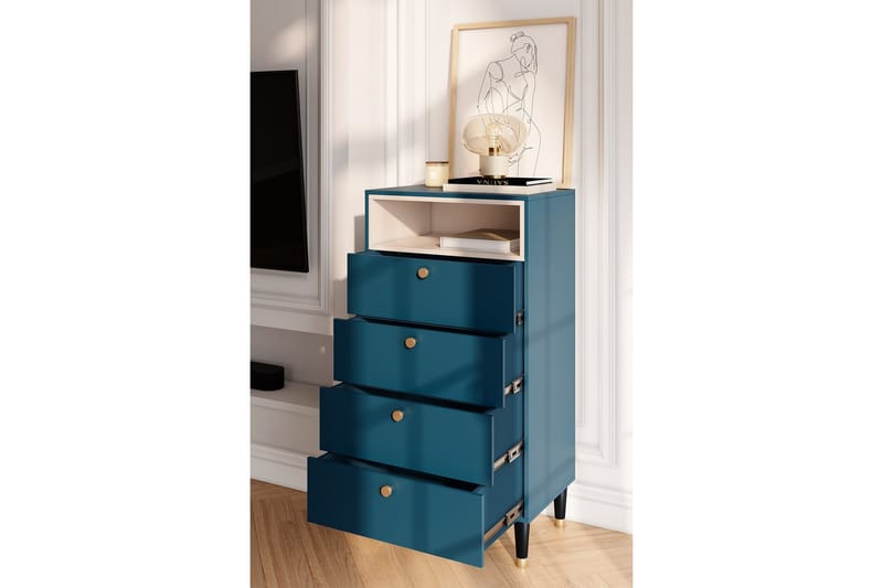 Includo Stigehylle 60x40 cm - Blå - Oppbevaring - Oppbevaringsmøbler - Kommode - Entrekommode