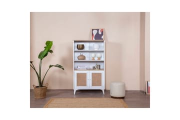 Jatinder Bokhylle 90 cm - Hvit - Oppbevaring - Hylle - Bokhylle