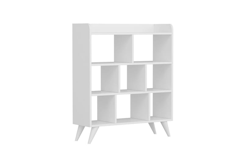 Kesto Bokhylle 90 cm, Hvit