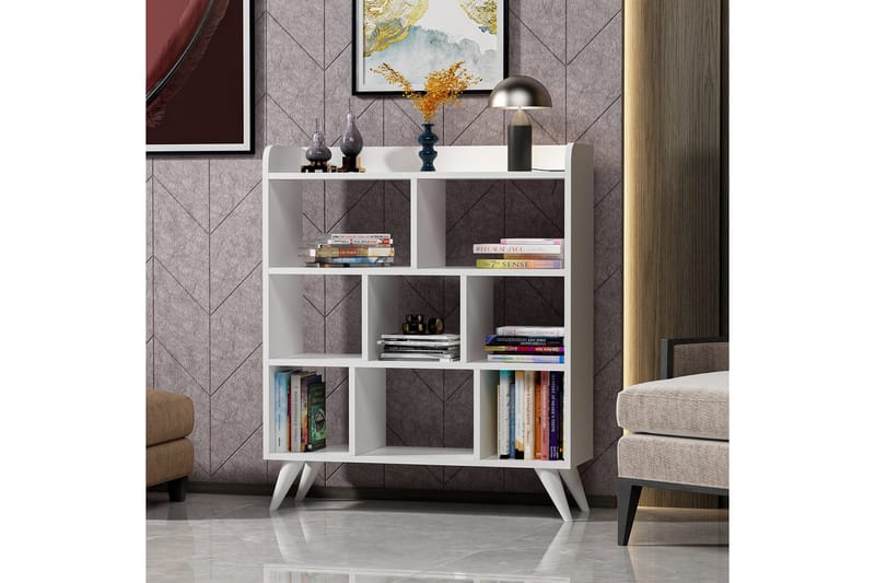 Kesto Bokhylle 90 cm - Hvit - Oppbevaring - Hylle - Bokhylle
