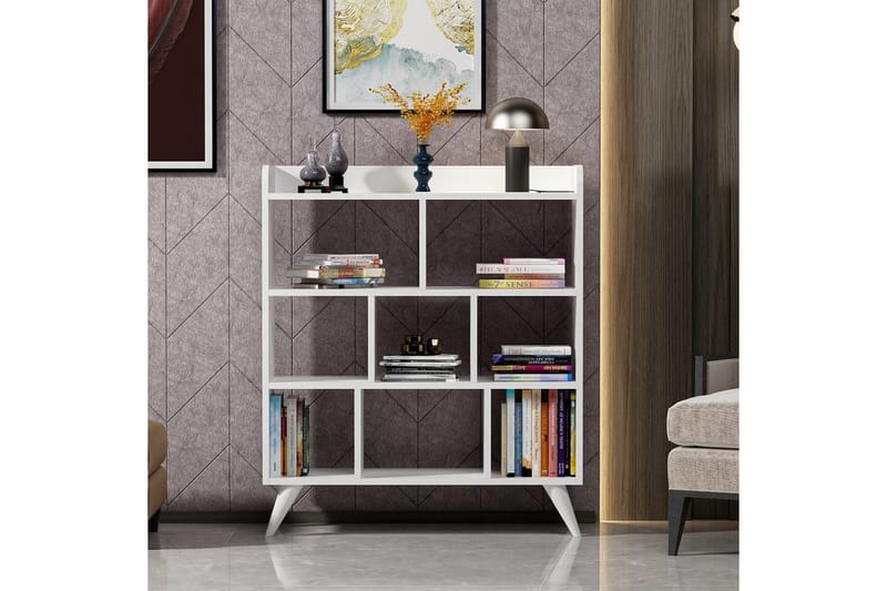 Kesto Bokhylle 90 cm - Hvit - Oppbevaring - Hylle - Bokhylle