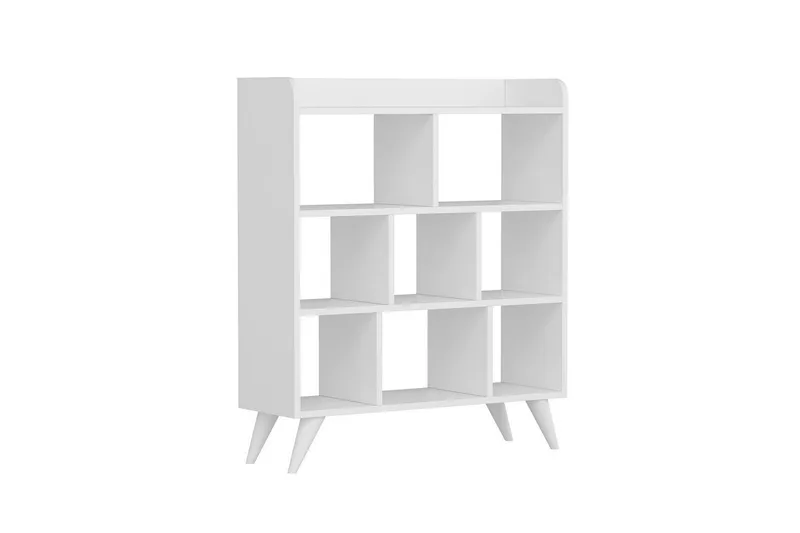 Kesto Bokhylle 90 cm, Hvit