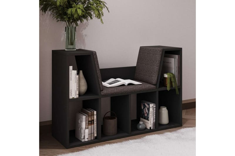 Kylen Bokhylle 103 cm - Antrasitt - Oppbevaring - Hylle - Bokhylle