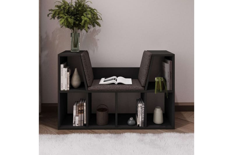 Kylen Bokhylle 103 cm - Antrasitt - Oppbevaring - Hylle - Bokhylle